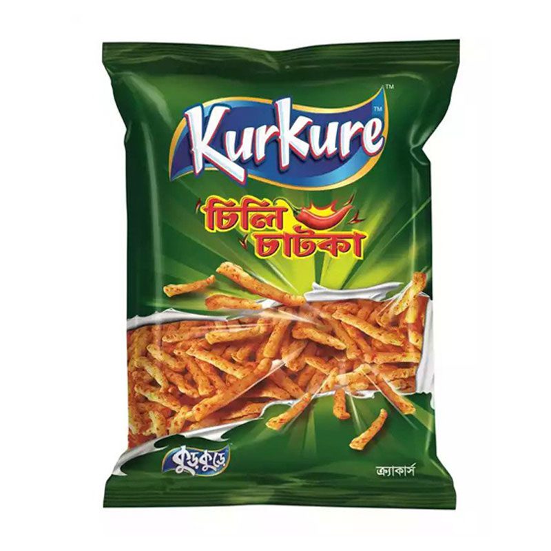 Kurkure Chilli Chatka Chips 45gm