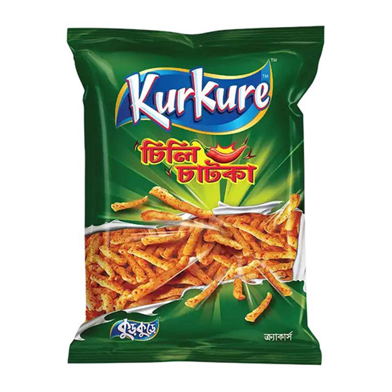 Kurkure Chilli Chatka Chips 90gm