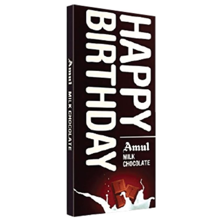 Amul Milk Chocolate Happy Birthday 150g India Bengalic Hypermarket