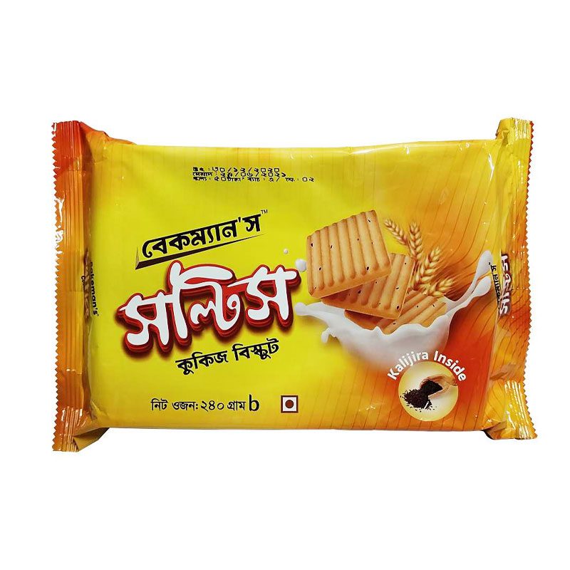 Bakeman's Saltice Cookies Biscuit 240gm