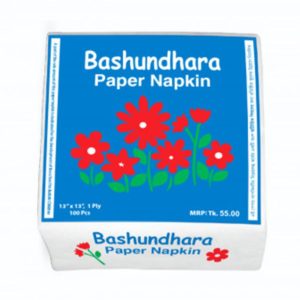Bashundhara-Paper-Napkins-13-Unscented-100-pcs