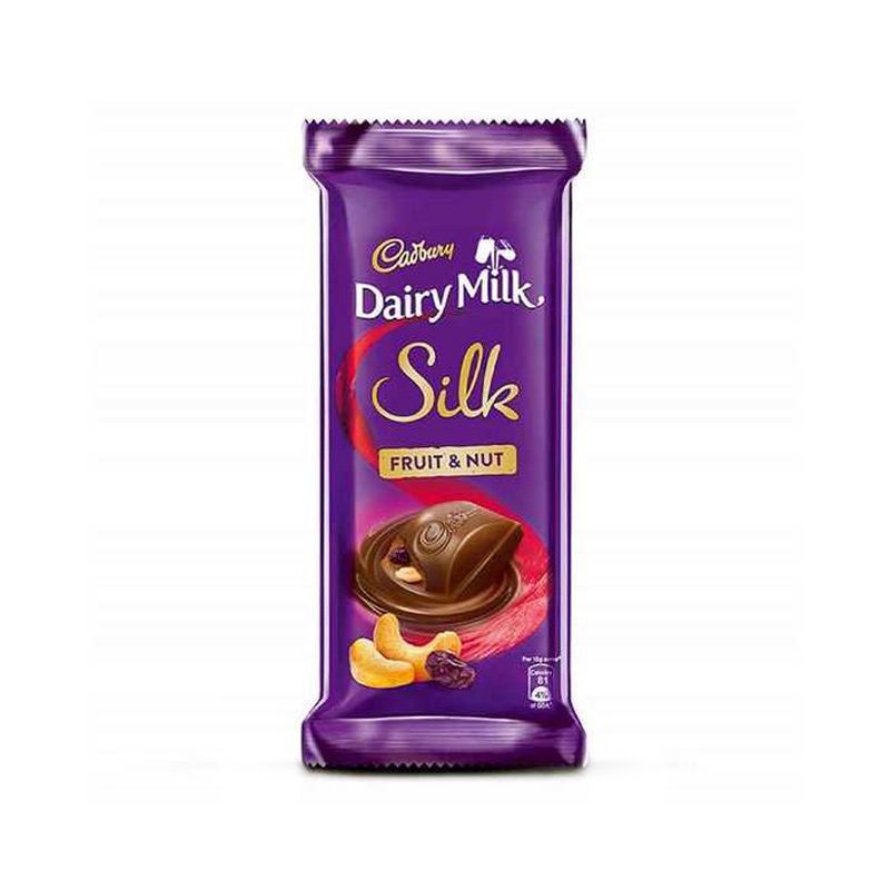 Cadbury Dairy Milk Silk Fruit & Nut Chocolate Bar 55gm India ...