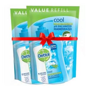 _Dettol Handwash Cool Refill Double Pack pH-Balanced 340 ml