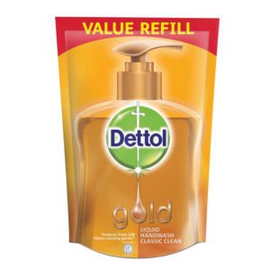 _Dettol Handwash Gold Liquid Soap Refill 170 ml