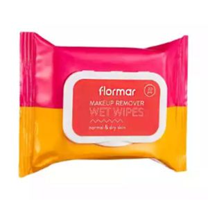 _Flormar Makeup Remover Wet Wipes 20'S Combination & Oily Skin