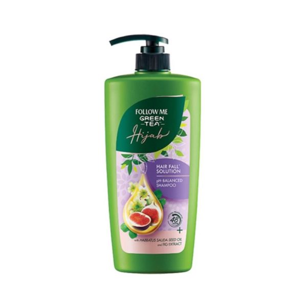 Follow Me Green Tea Hijab Hair Fall Solution Shampoo 650ml Malaysia