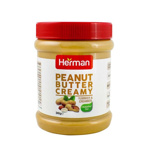 Herman Peanut Butter Creamy 340gm UAE