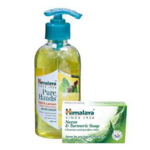 _Himalaya Pure Tulasi & Lemon Handwash 250 ml & Neem Soap 75 gm