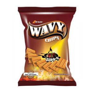 Ifad Wavy Chips Bar-B-Q 20gm