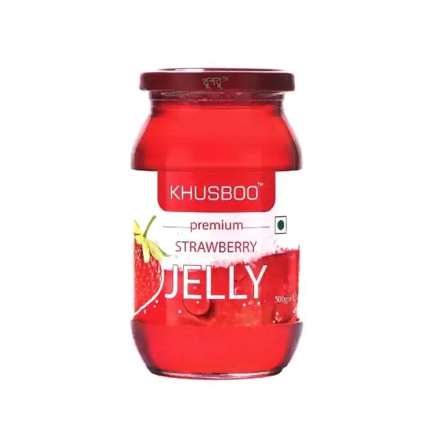 Khushboo Premium Strawberry Jelly 500gm