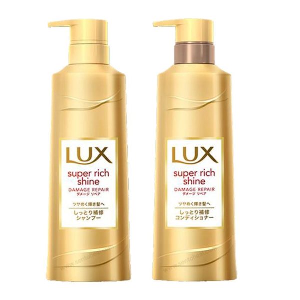 LUX Super Rich Shine Damage Repair shampoo & conditioner