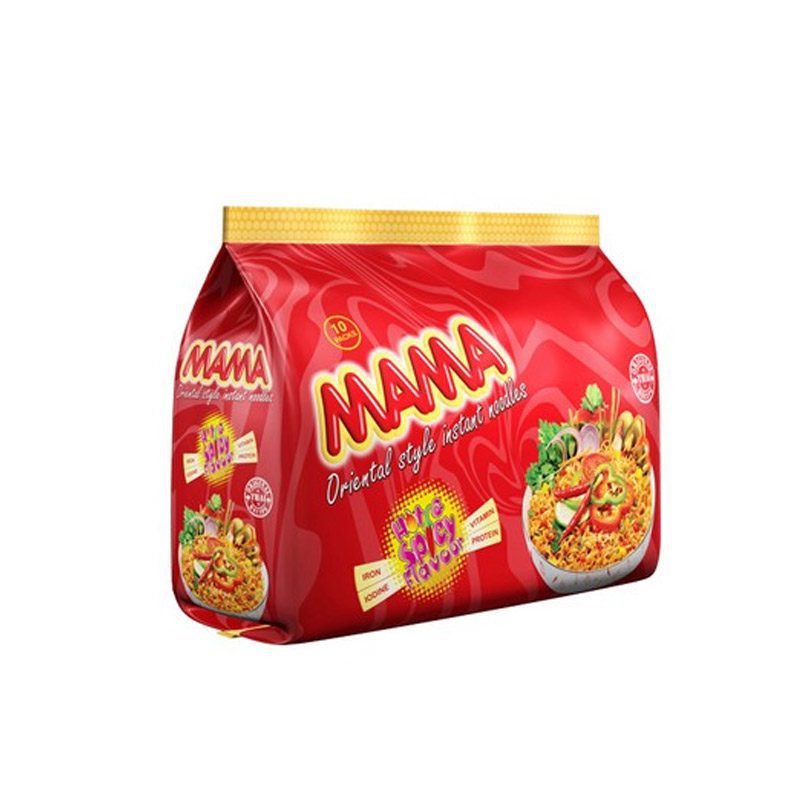 Mama Noodles Hot And Spicy Flavour 10 Pack 620g bengaliccopdev