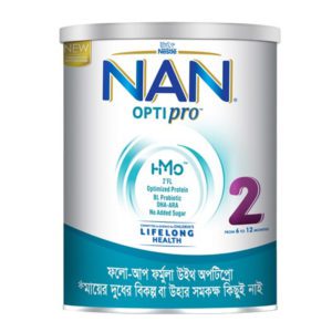 Nestlé Nan Optipro 2 Formula Milk Powder (6 M+) 400 gm Philippines