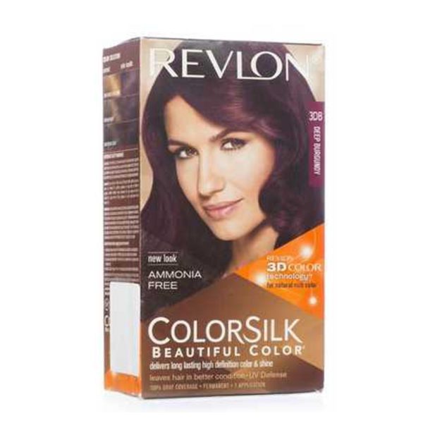 Revlon ColorSilk Hair Color Deep Burgundy 3DB 40ml Bengalic Hypermarket