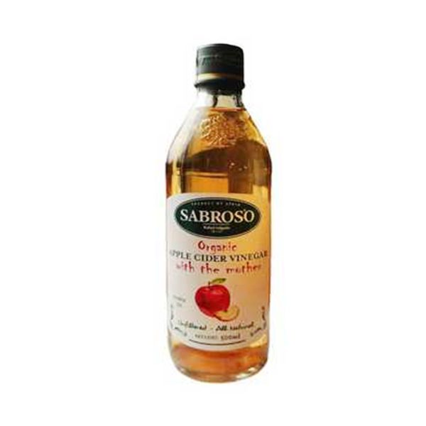 Sabroso Organic Apple Cider Vinegar With The Mother 500 ml Spain