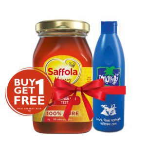 _Saffola Honey (Free Parachute Coconut Oil 99 ml)