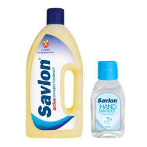 _Savlon Active Handwash (Free Hand Sanitizer) 1000 ml