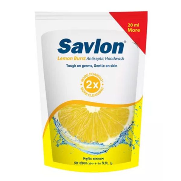_Savlon Hand Wash Lemon Burst 200 ml