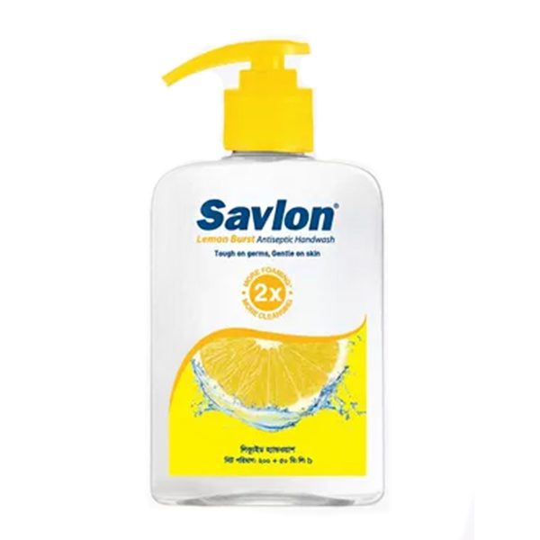 _Savlon Hand Wash Lemon Burst 250 ml