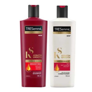 Tresemme Shampoo Keratin Smooth Combo Pack 375 ml