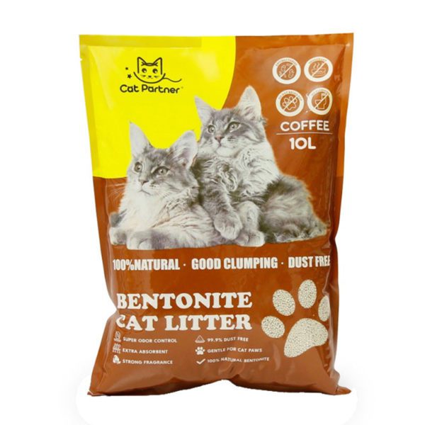 Cat Partner Bentonite Cat Litter Coffee Flavour 10 ltr