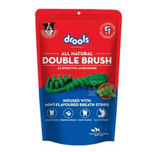 Drools Double Brush Dental Treat For Large Breed Dogs 10 pcs 330 gm