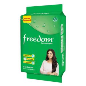 _Freedom Belt System Sanitary Napkin 10 pads