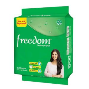 _Freedom Belt System Sanitary Napkin 15 pads
