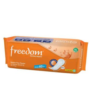 _Freedom Regular Flow Popular Sanitary Napkin 8 pads