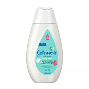 _Johnson's Baby Milk + Rice Bath 100 ml
