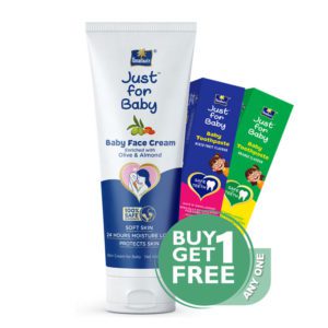_Parachute Just For Baby - Face Cream (Free Toothpaste) 100 gm
