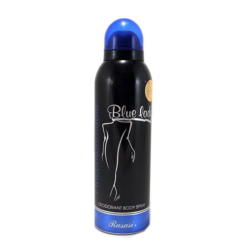 Rasasi Blue Lady Body Spray 200 ml Bengalic Hypermarket
