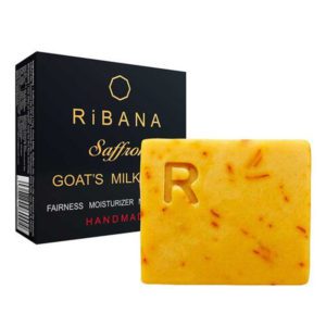 _Ribana Saffron Goat's Milk Soap 110 gm