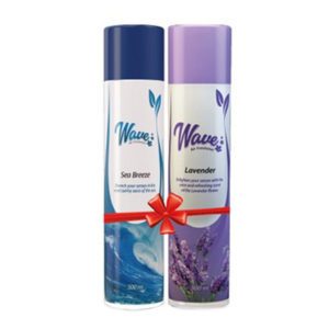 _Wave Lavender 300 ml And Wave Sea Breeze Air Freshener 300 ml Combo 2 pcs