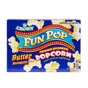 _Crown Fun Pop Butter Popcorn 297 gm