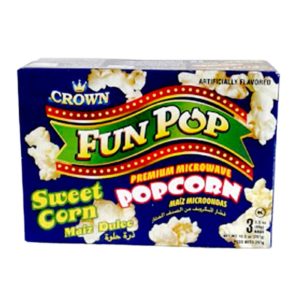 _Crown Fun Pop Sweet Popcorn 297 gm