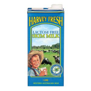 _Harvey Fresh Lactose Free UHT Skim Milk 1 ltr