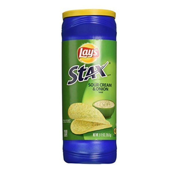 _Lay's Stax Sour Cream and Onion 140 gm