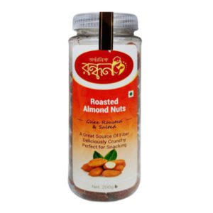 _Organic Rondhon Ghee Roasted Almonds (Salted) 200 gm